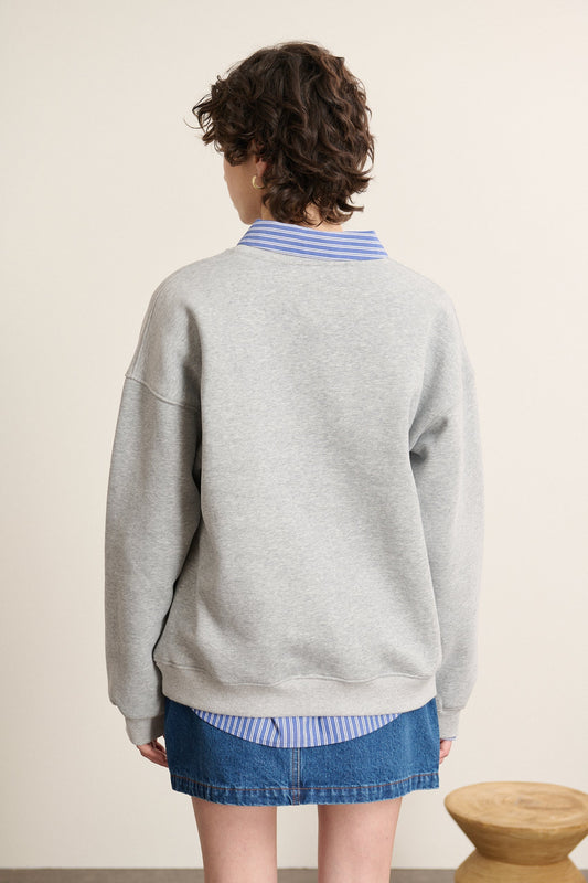 Sweatshirt Berlin 2090 Gris