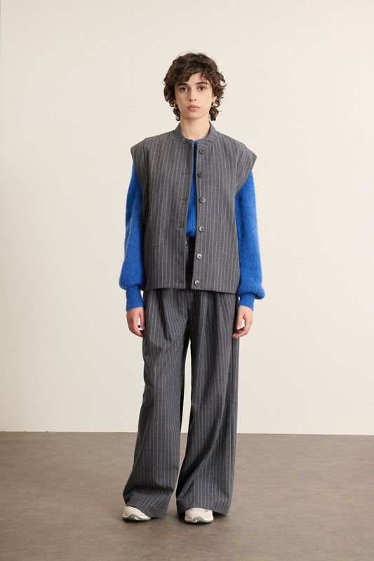 Gilet Bresil 2016 Gris