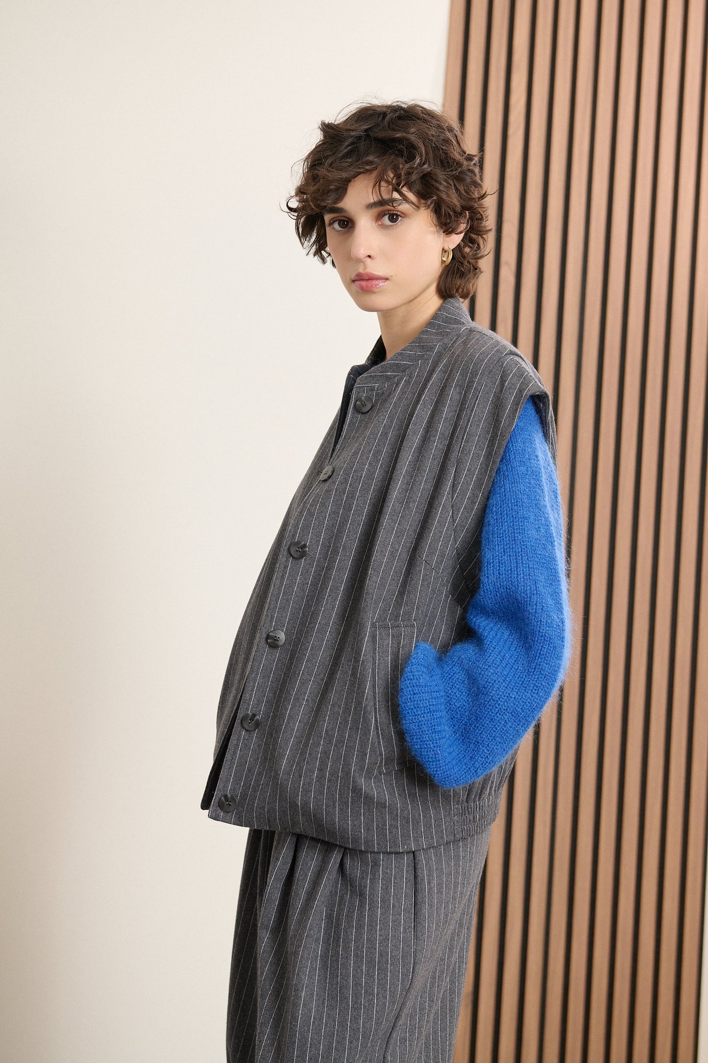 Gilet Bresil 2016 Gris