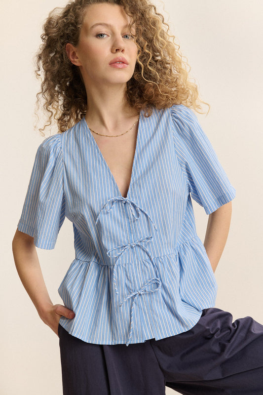 Blouse Cecilia 2178 Bleu