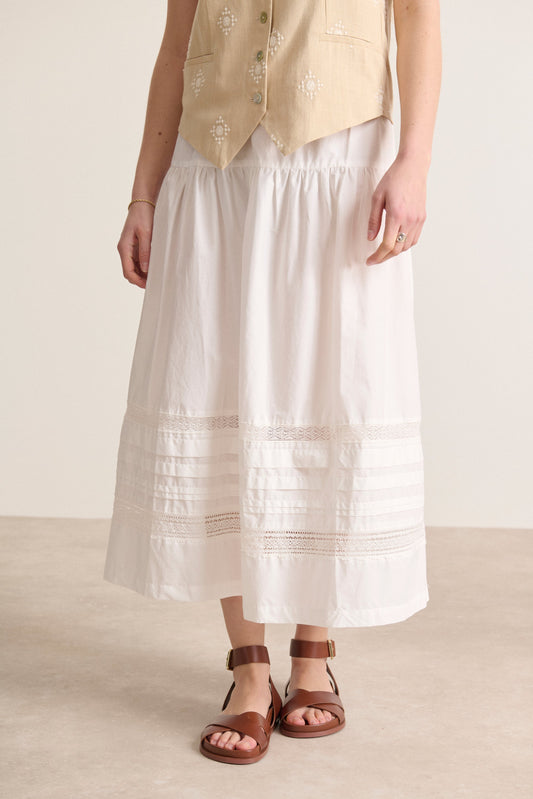 Skirt Victoire 0853 Jupe Victoire Blanc
