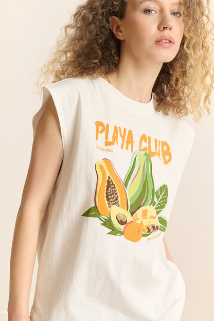 Tshirt Playa 2216 Blanc
