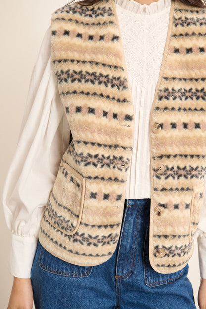 Gilet Pola 2011 Beige