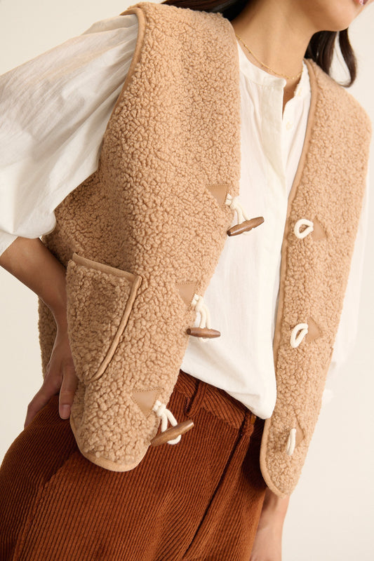 Gilet Polette 2008 Beige