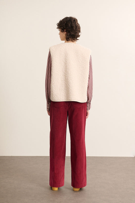 Gilet Polette 2008 Ecru