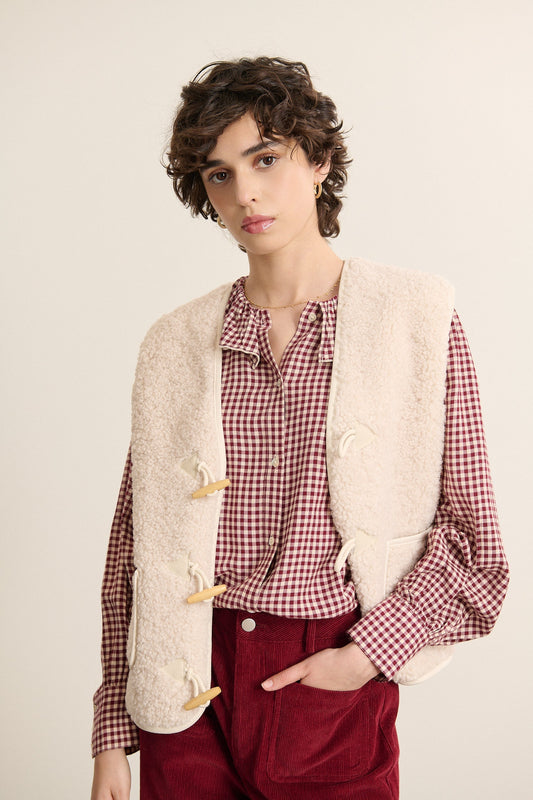 Gilet Polette 2008 Ecru