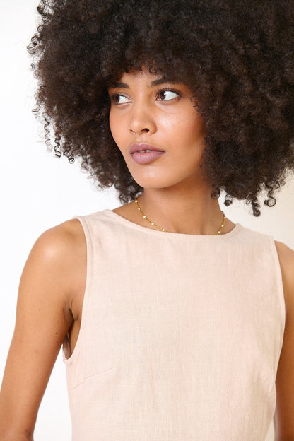 Dress Vaiana 0856 Robe Vaiana Beige
