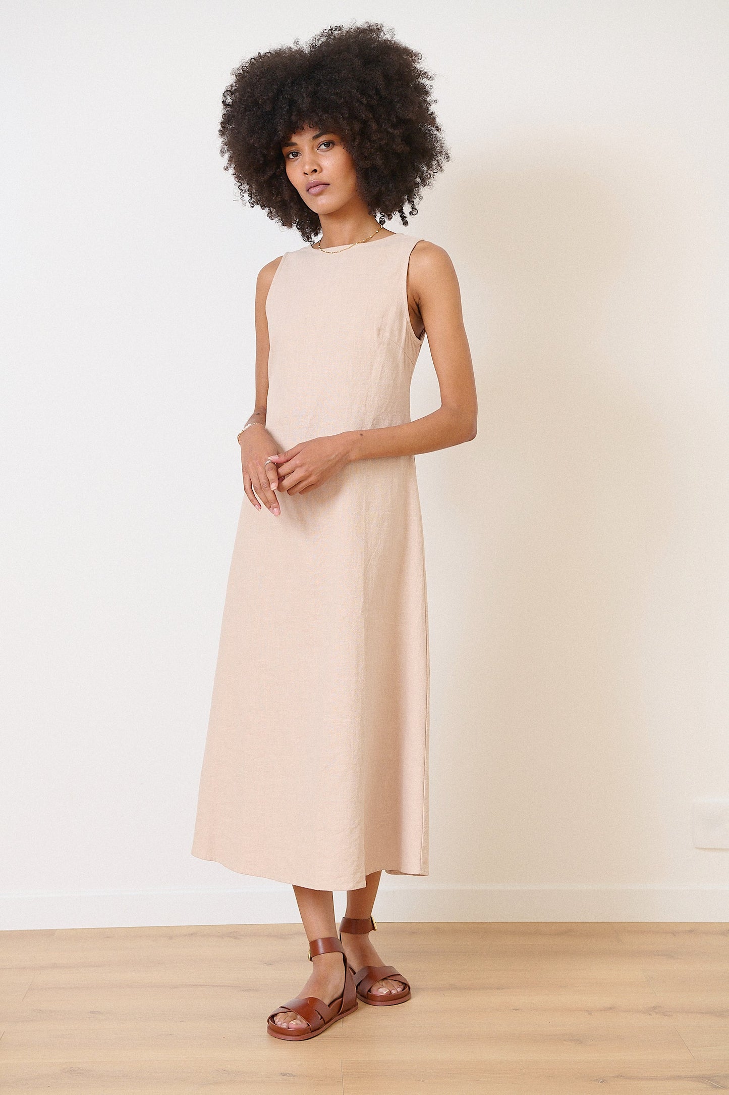 Dress Vaiana 0856 Robe Vaiana Beige