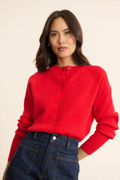 Cardigan Timeo 3266 Rouge