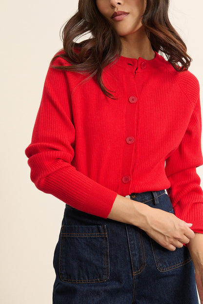 Cardigan Timeo 3266 Rouge