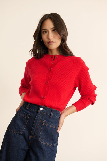 Cardigan Timeo 3266 Rouge