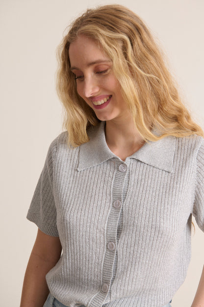 Cardigan Silas 3253 Top Silas Silver