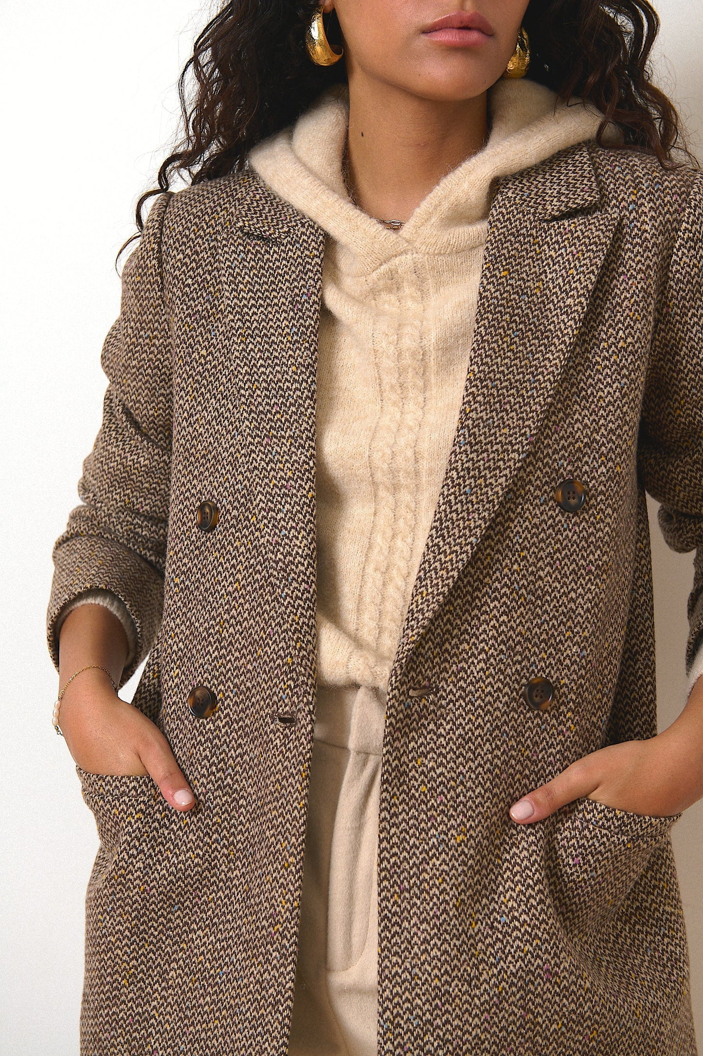 Coat Tresse 2013 Marron