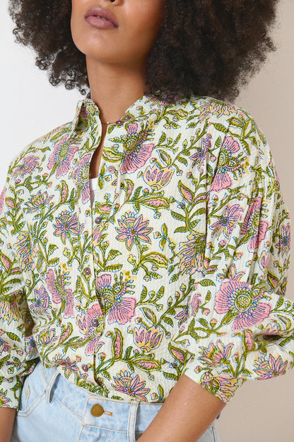 Shirt Velvet 0906 Kaki