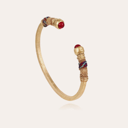 Gas Bijoux | Bsari Bis Bracelet - Gilded Chain & Thread Metal