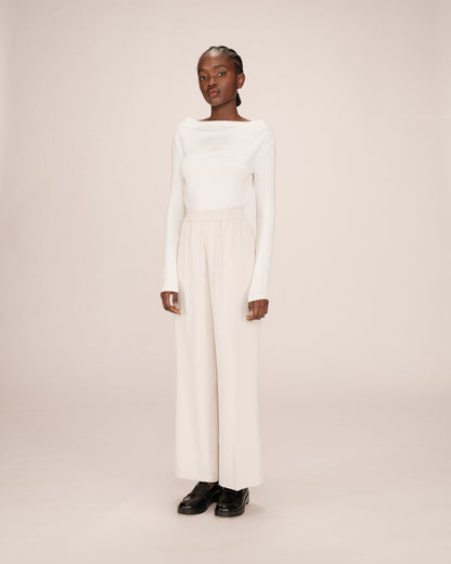 Pants Fw2513006 Noblesse Ecru