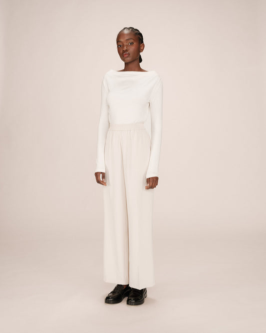 Pants Fw2513006 Noblesse Ecru