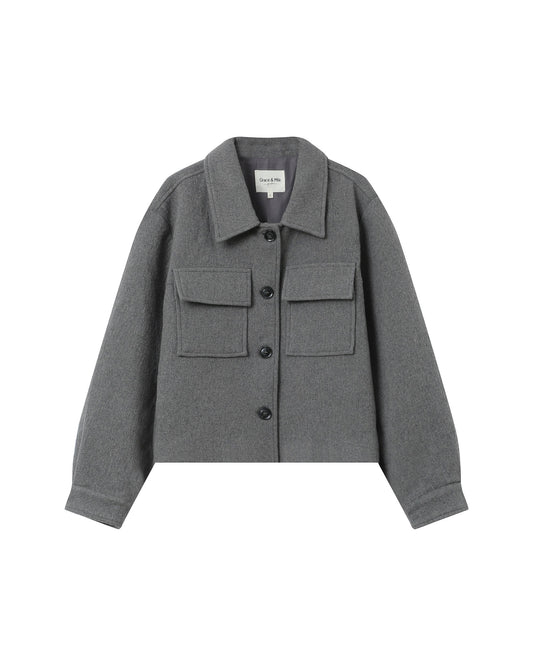 Jacket Fw25111005 Novembre Gris