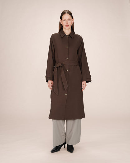 Coat Scott Chocolat