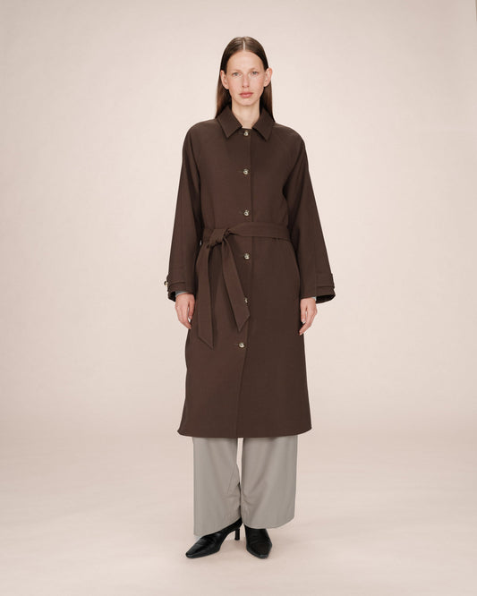 Coat Scott Chocolat