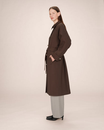Coat Scott Chocolat