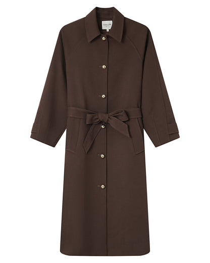Coat Scott Chocolat