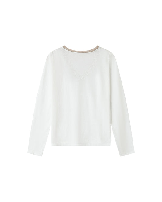 Tshirt Fw2517079 Selton Ivoire