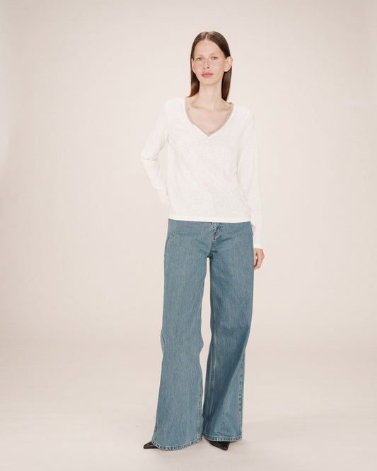Tshirt Fw2517079 Selton Ivoire