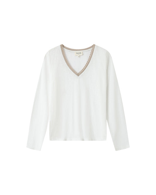 Tshirt Fw2517079 Selton Ivoire