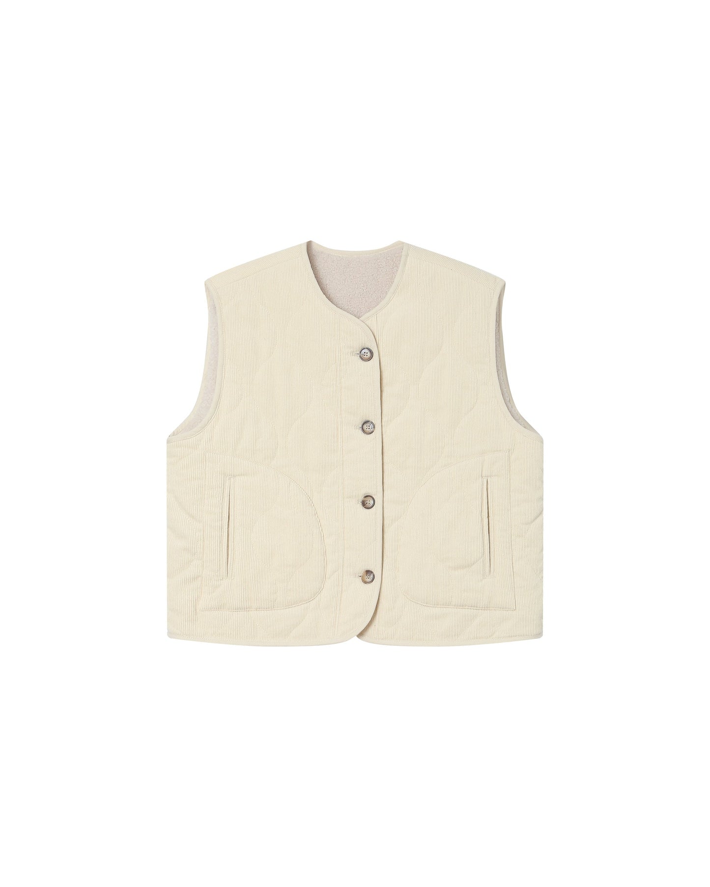 Gilet Seth Ecru