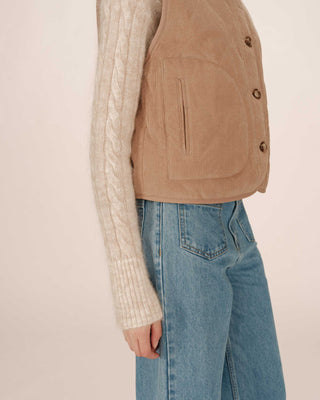 Gilet Fw25111023 Seth Greige