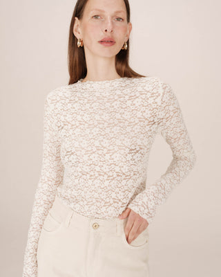 Tshirt Fw2517052 Shady Ecru