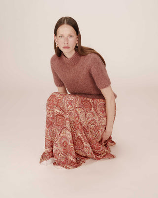 Skirt Fw2513043 Sibella Terracotta