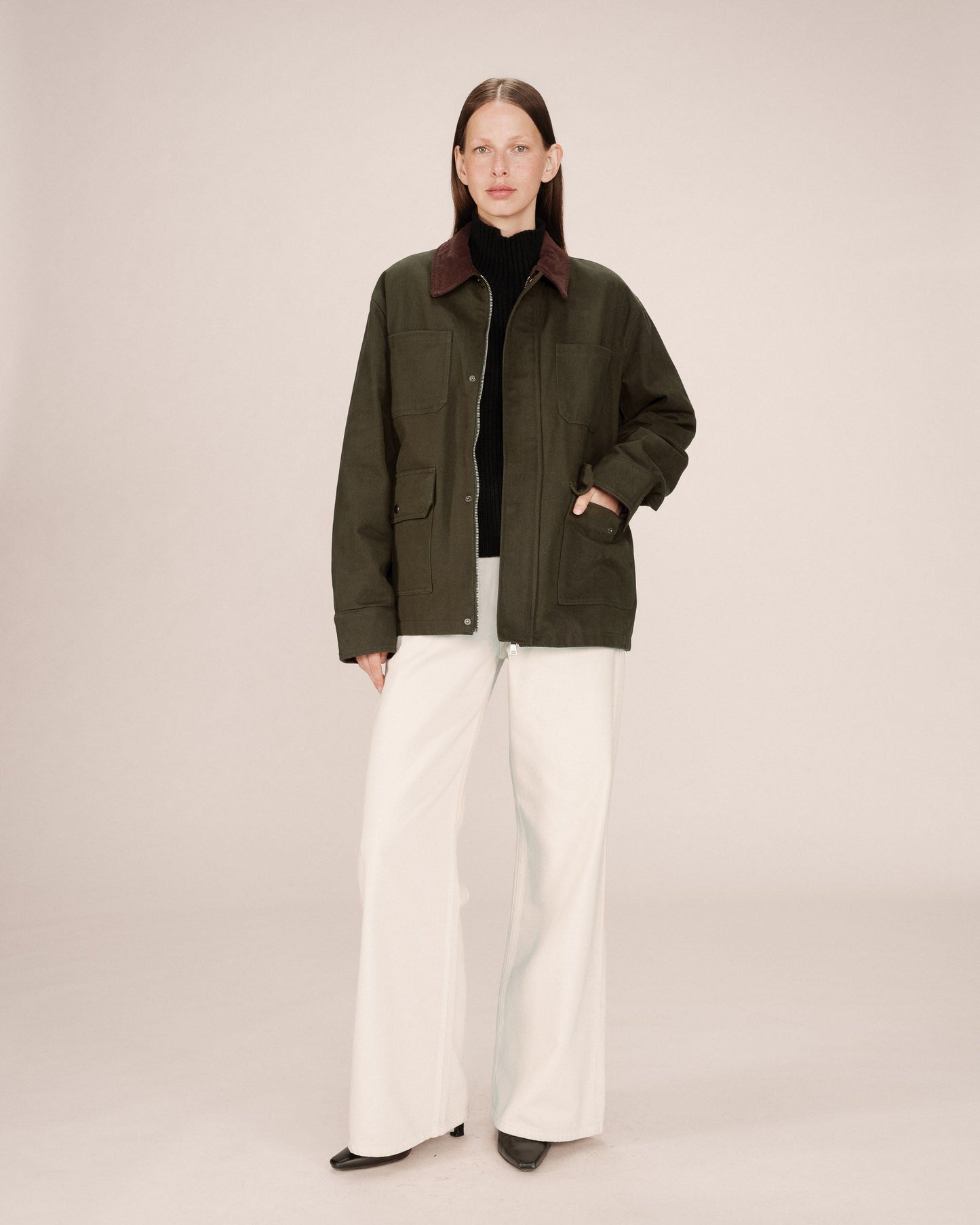 Coat Soraya Vert-Foret
