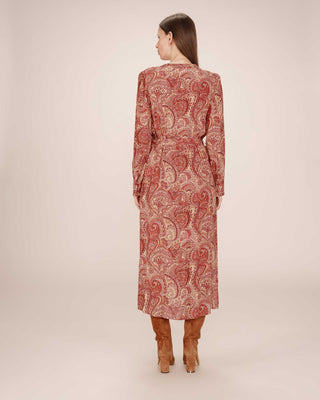 Dress Fw25110010 Source Terracotta