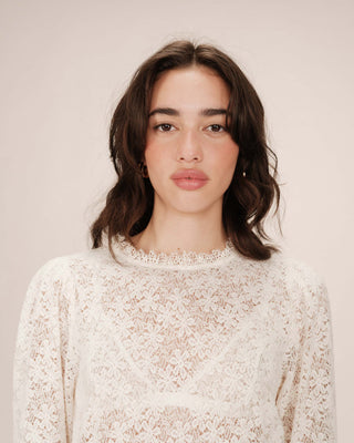 Blouse Fw2517012 Stella Ecru