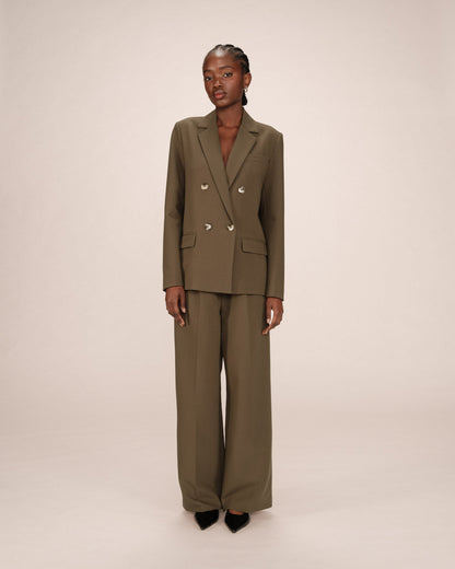 Coat Fw25111018 Sureau Vert-Foret