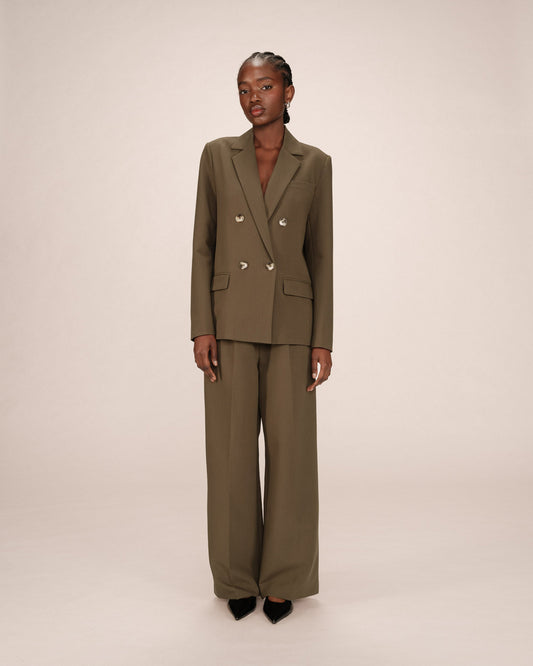 Coat Fw25111018 Sureau Vert-Foret