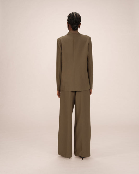 Coat Fw25111018 Sureau Vert-Foret