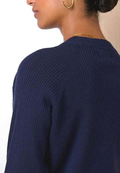 Cardigan Gilet Timeo Navy