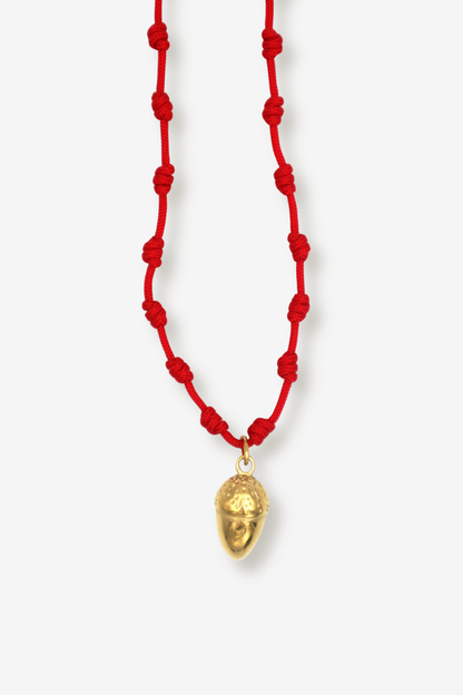 HARPIE | Nuty Gold Necklace - 18k Plated Disc