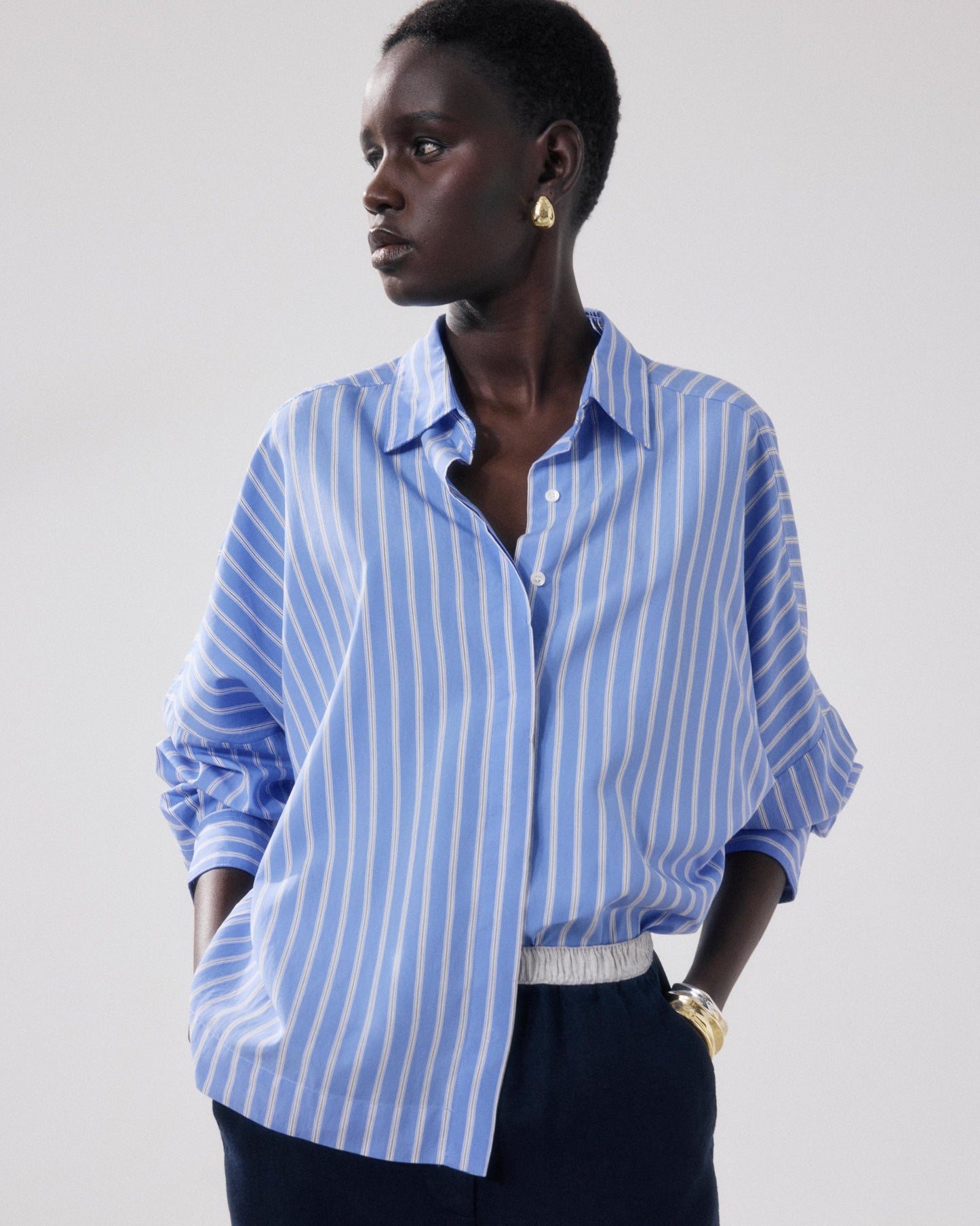 Hartford | Cosma Shirt - Dropped Armhole, Invisible Placket