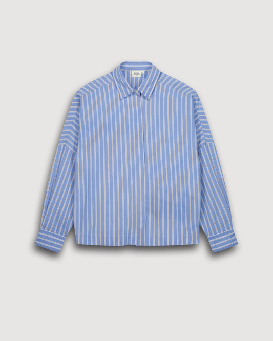 Shirt Cosma Bfcj635 01-Blue-White-Brown
