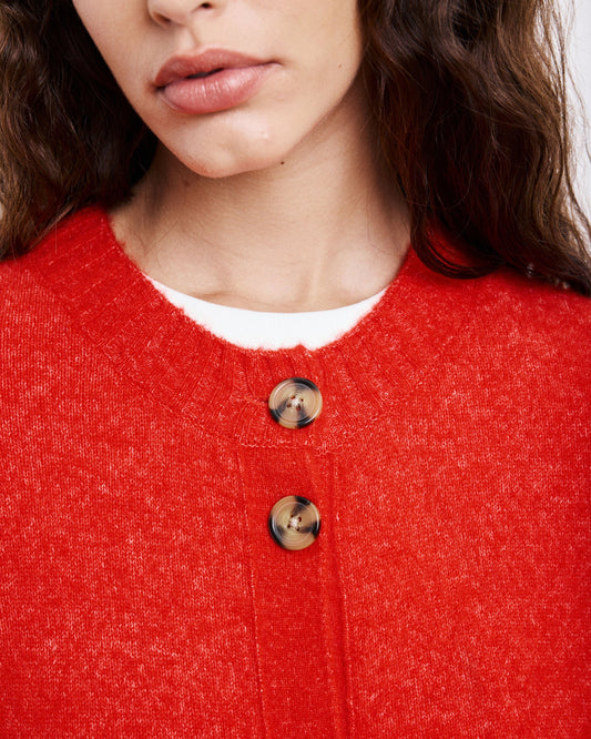 Cardigan Melis Bemd509 05-Lipstick