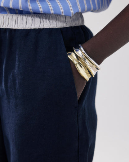 HARTFORD | Pirol Linen Cigarette Pants - 7/8 Length