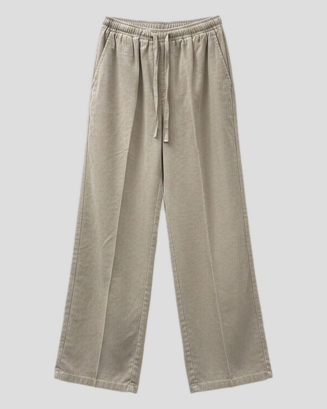 Hartford | Plumiel Corduroy Wide-Leg Pant - Beige 24-Beige