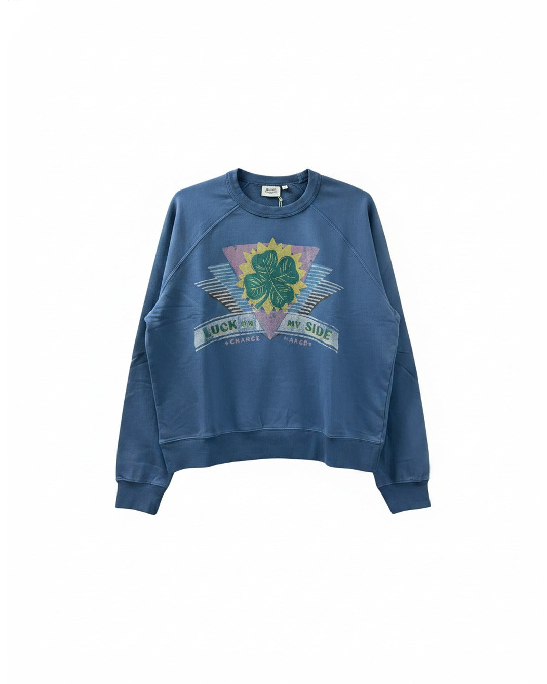 Hartford | Relaxed Crewneck Sweatshirt - Steel Blue