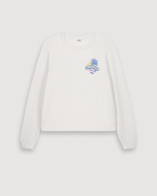 Sweatshirt Tatropic Bfuc512 01-Ecru