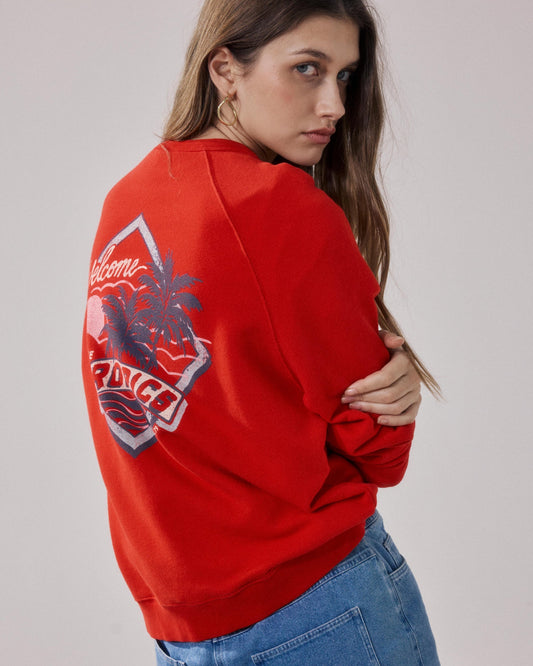 Sweatshirt Tatropic Bfuc512 05-Tomato