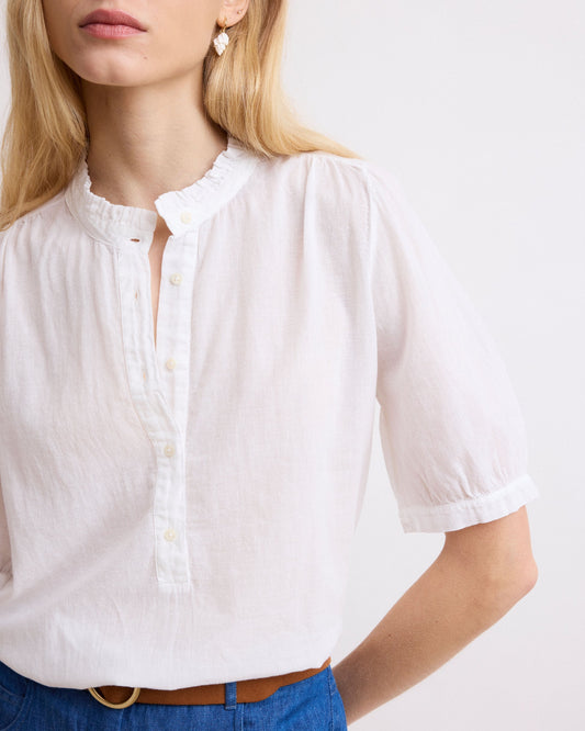 Blouse Bdtd500 Teena Bdtd500 01-White